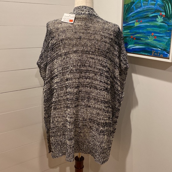 Eileen Fisher Linen Blend long Knit Vest size 1X NWT - Picture 4 of 10